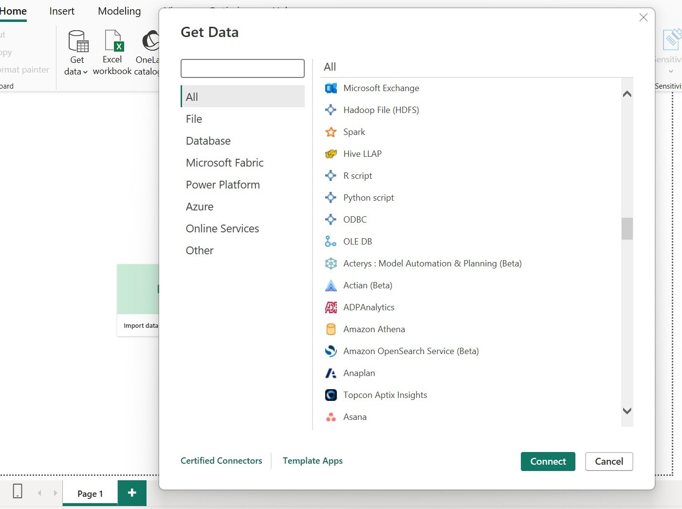 Connect Power BI with Tally dashboard