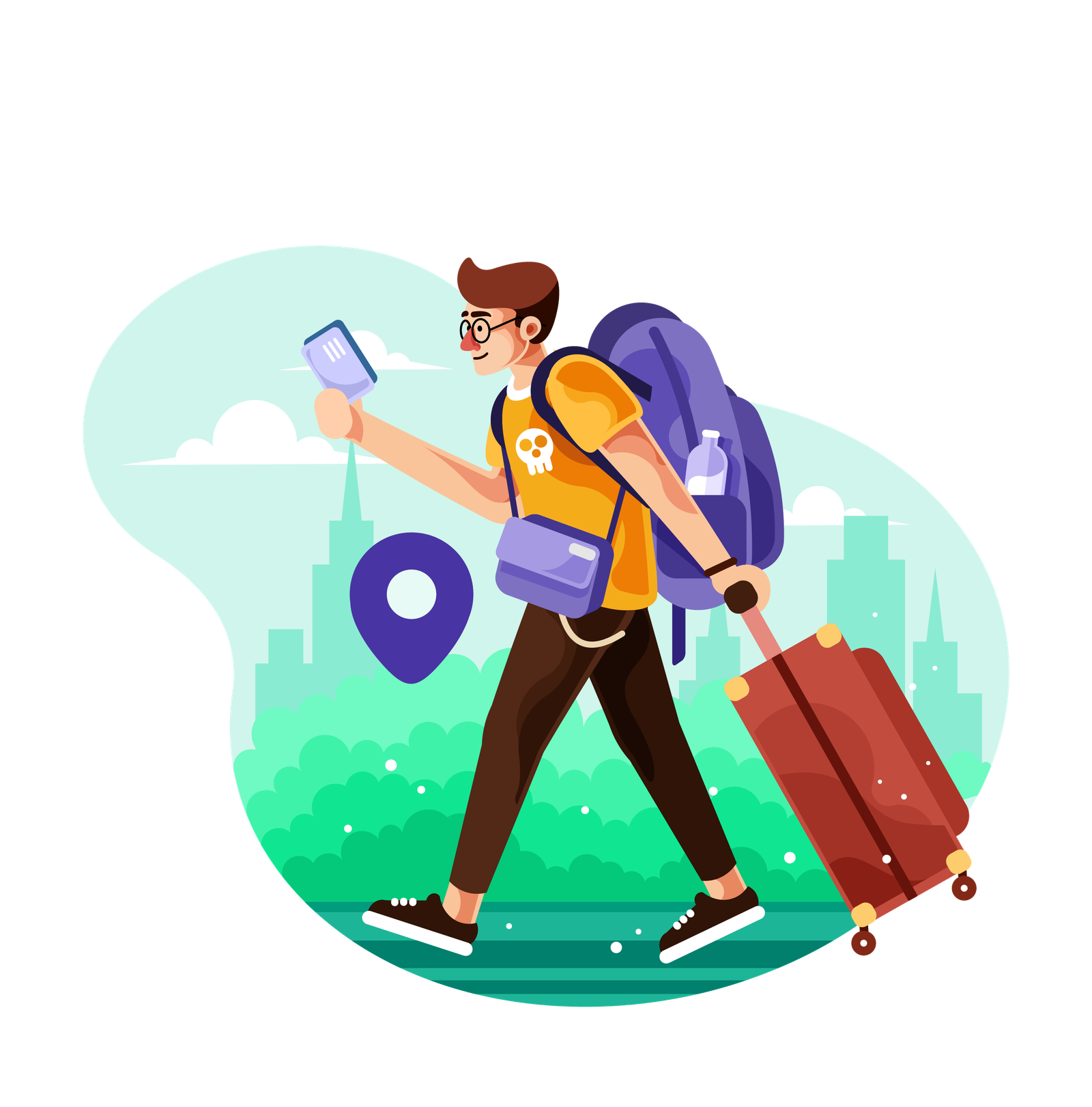 Booking and itinerary management via tourism ERP in Dubai